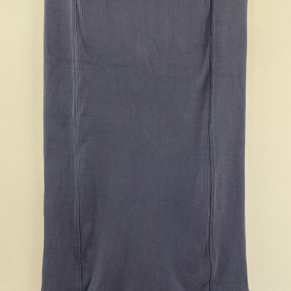 ACNE STUDIOS Rib Knit Midi Skirt | Minimalist Scandi Stretch XS - Picture 9 of 13